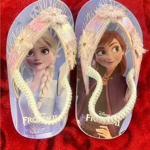 Disney Lightup Frozen II Purple and Pink Kids Sandals